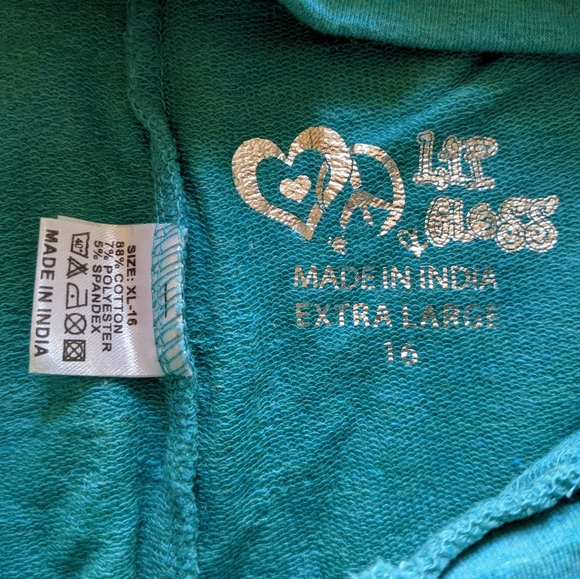 Extra Large "Shine" sweats for Teens - Picture 2 of 2